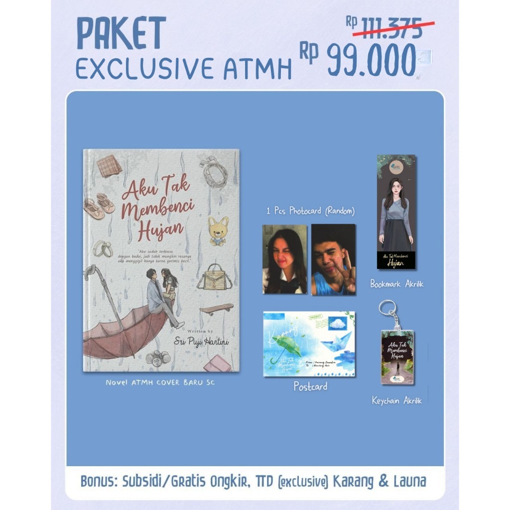 Novel Aku Tak Membenci Hujan - Sri Puji Hartini - Skuad