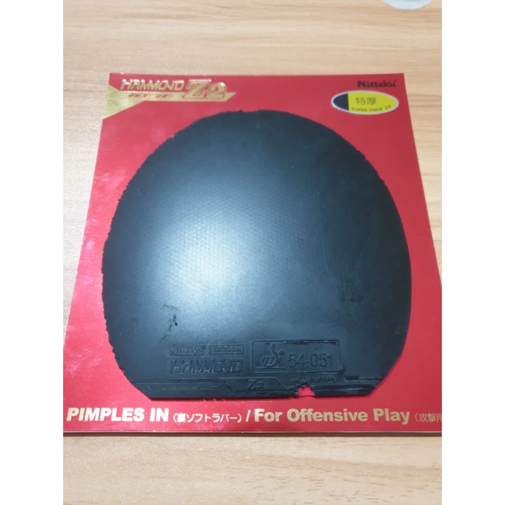 Nittaku Hammond Z2 Hitam Second