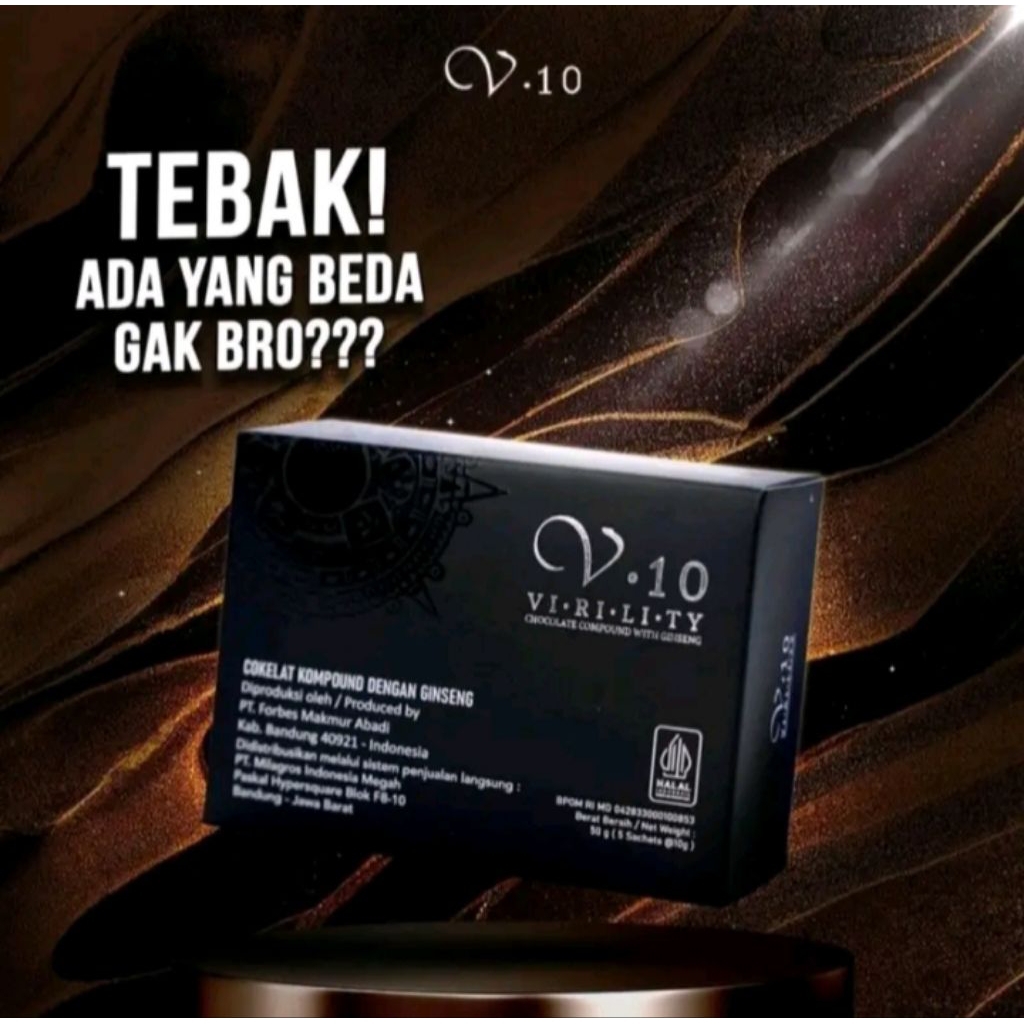 

COKLAT V10 COKLAT GINSENG PATEN Chocolate Food 50gram