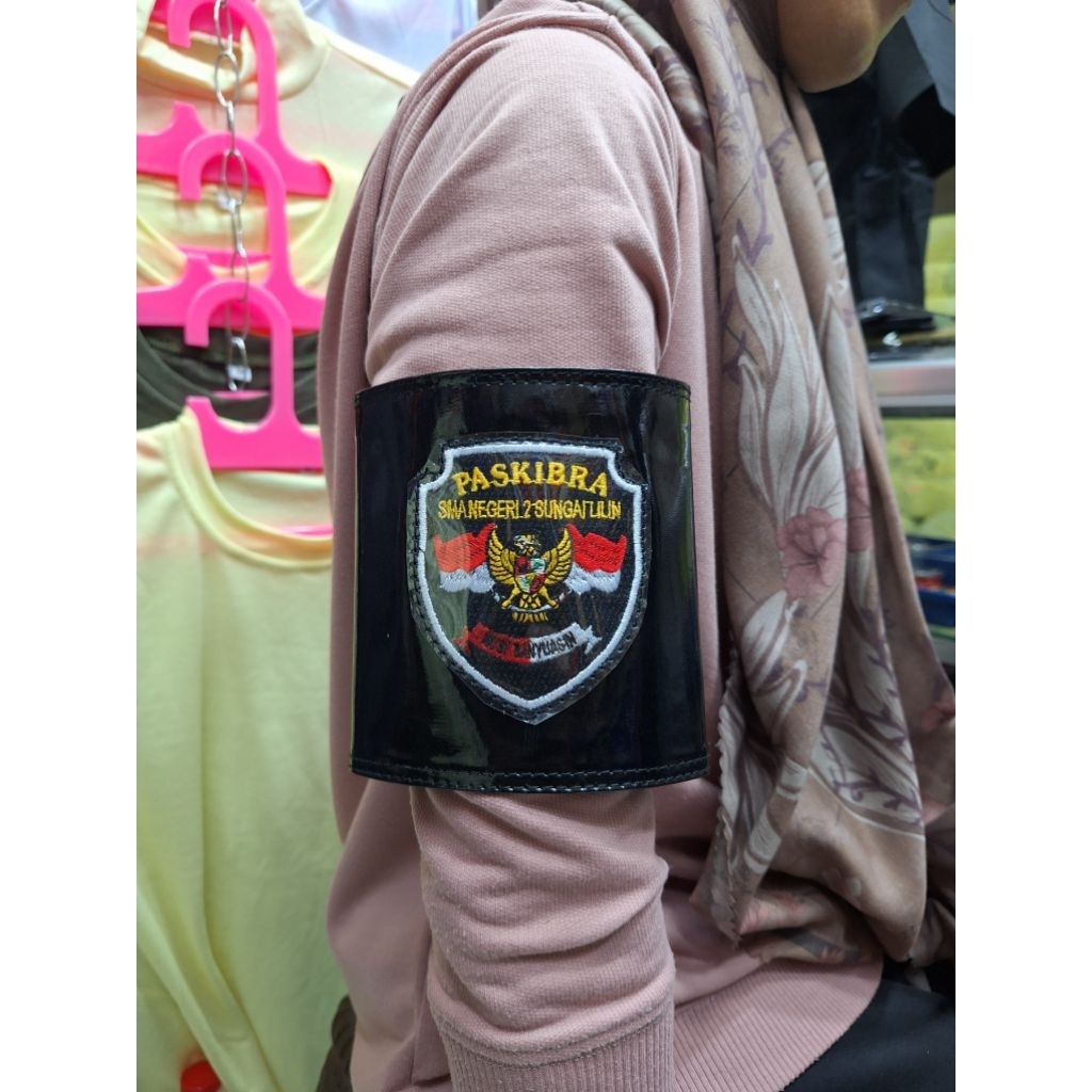 BAN TANGAN KAPTEN LOGO PASKIBRA | COSTUM LOGO