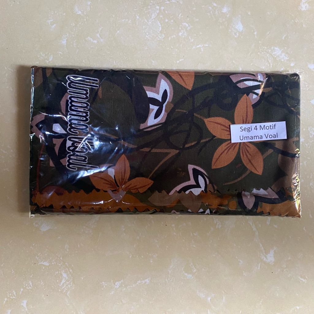 Kerudung Pashmina Segi4 Motif Bella Square by @fialolita