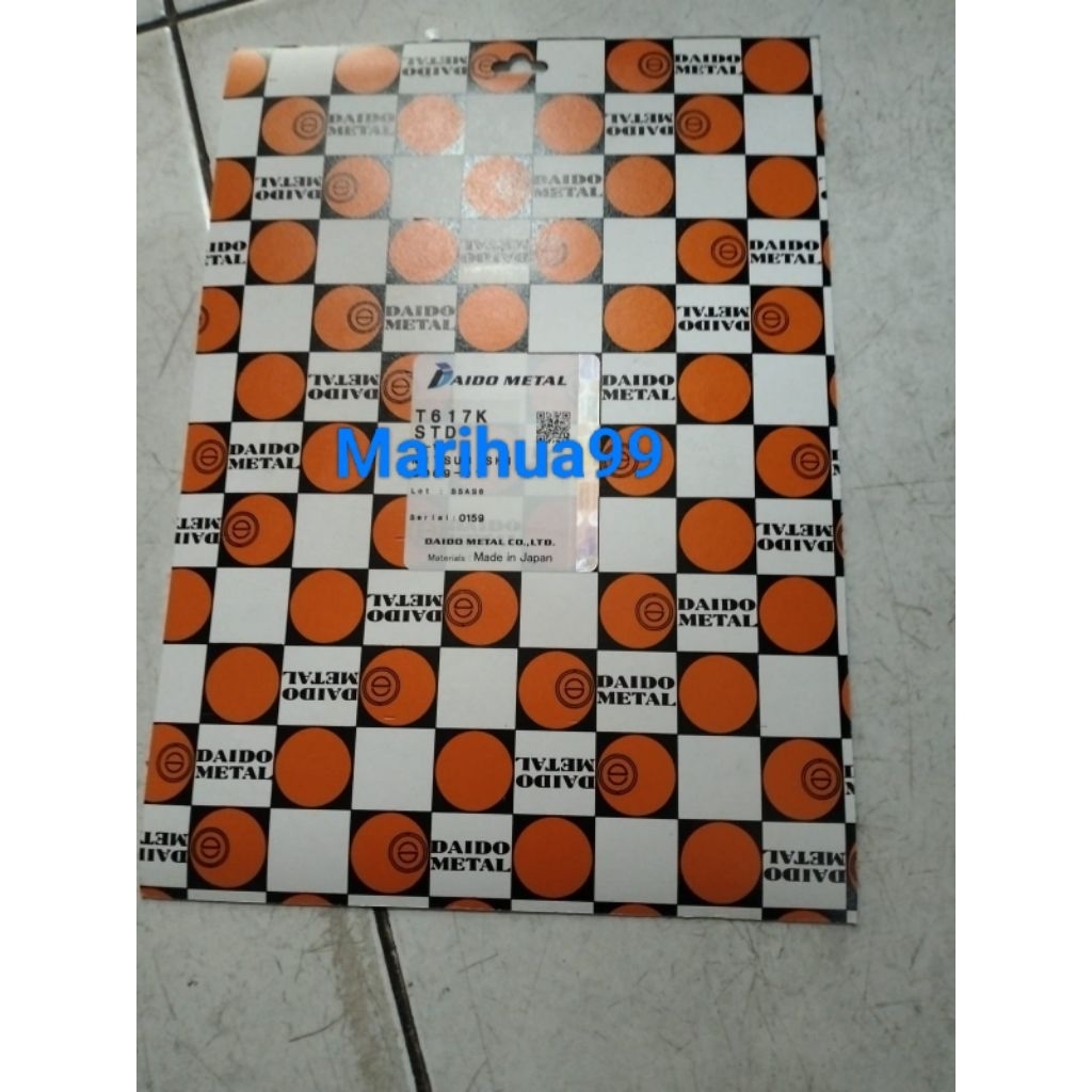 Metal bulan washer thurt 8DC9 8DC10 8DC11 10DC11 daido japan