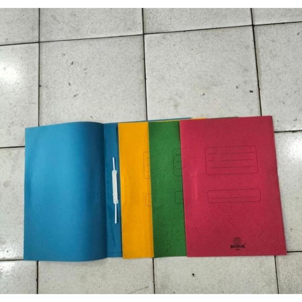 

Map Snelhecter Buffalo (5001) Milenium Biru Hijau Kuning Merah - Box isi 50 Sheets.