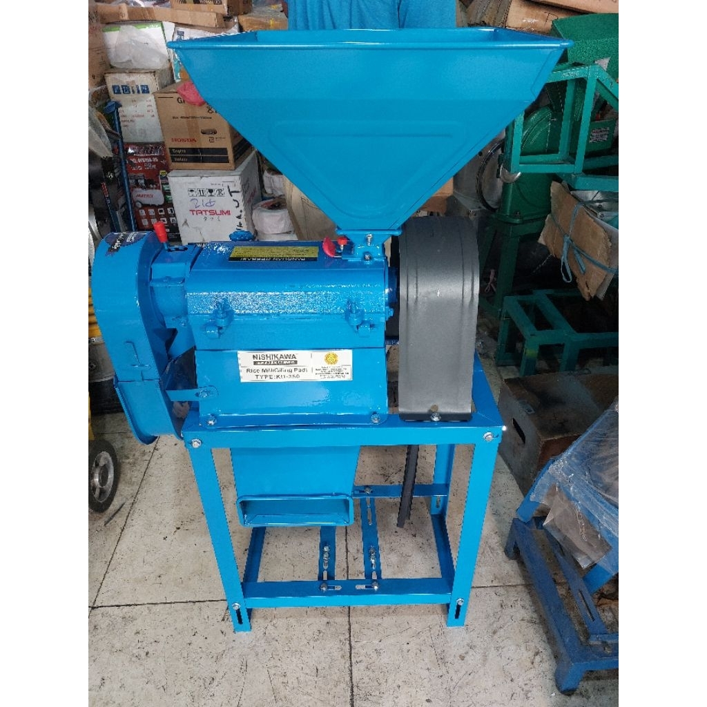 giling padi kd350 NISHIKAWA / gilingan padi kd350 MAHKOTA/ mesin padi mini kd350