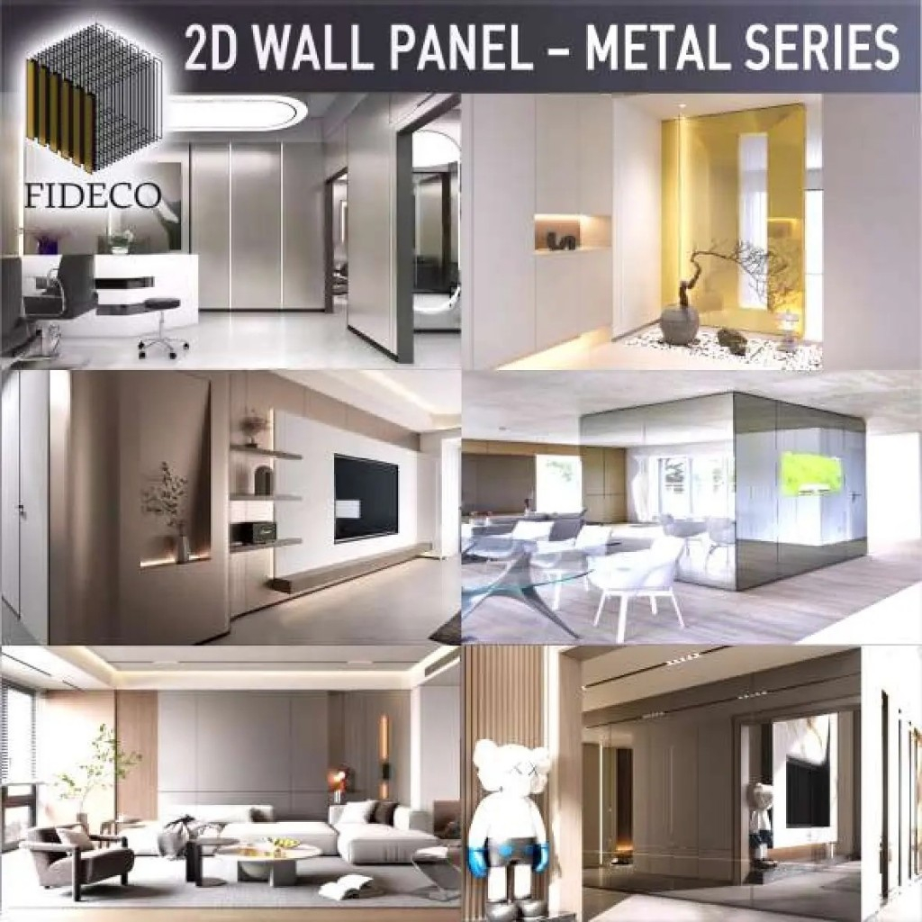 Wall Board PVC FIDECO by TACO | 2D Wall Panel PVC | PVC Miror TACO