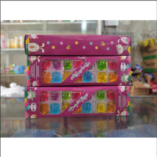 

Saripati Gogoni Jelly Agar Aneka Rasa Buah ( 1 pak isi 15 pcs )