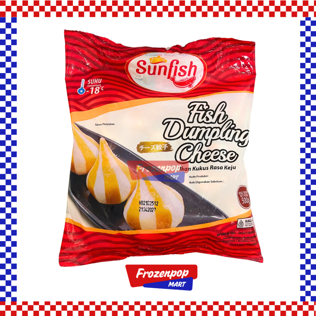 

Sunfish Dumpling Cheese / Dumpling Keju 500gr [INSTANT MALANG]