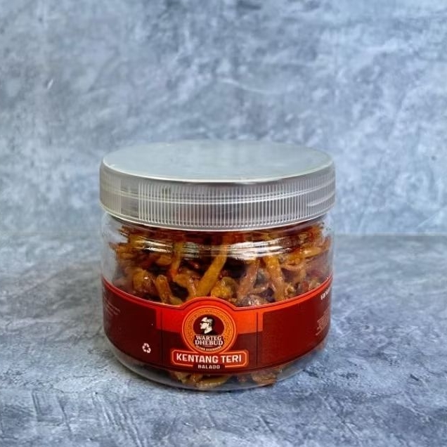 

Kentang mustofa mix teri nasi medan / kentang mustofa teri nasi