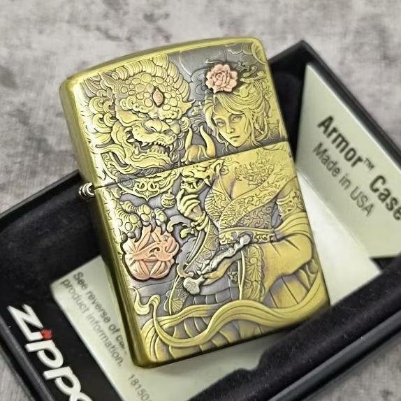 Zippo Geisha Lady and Beast Original