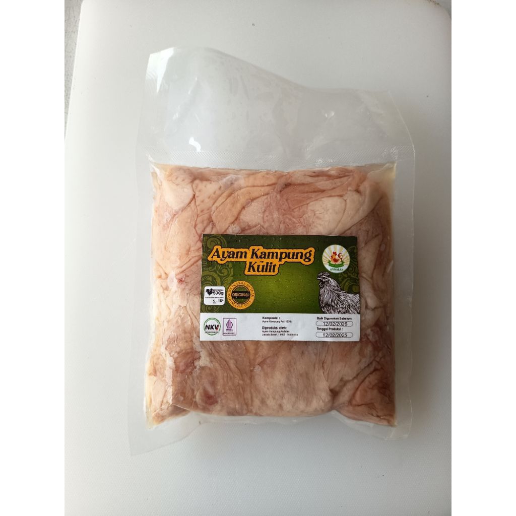 

Kulit Ayam Kampung 500 Gram