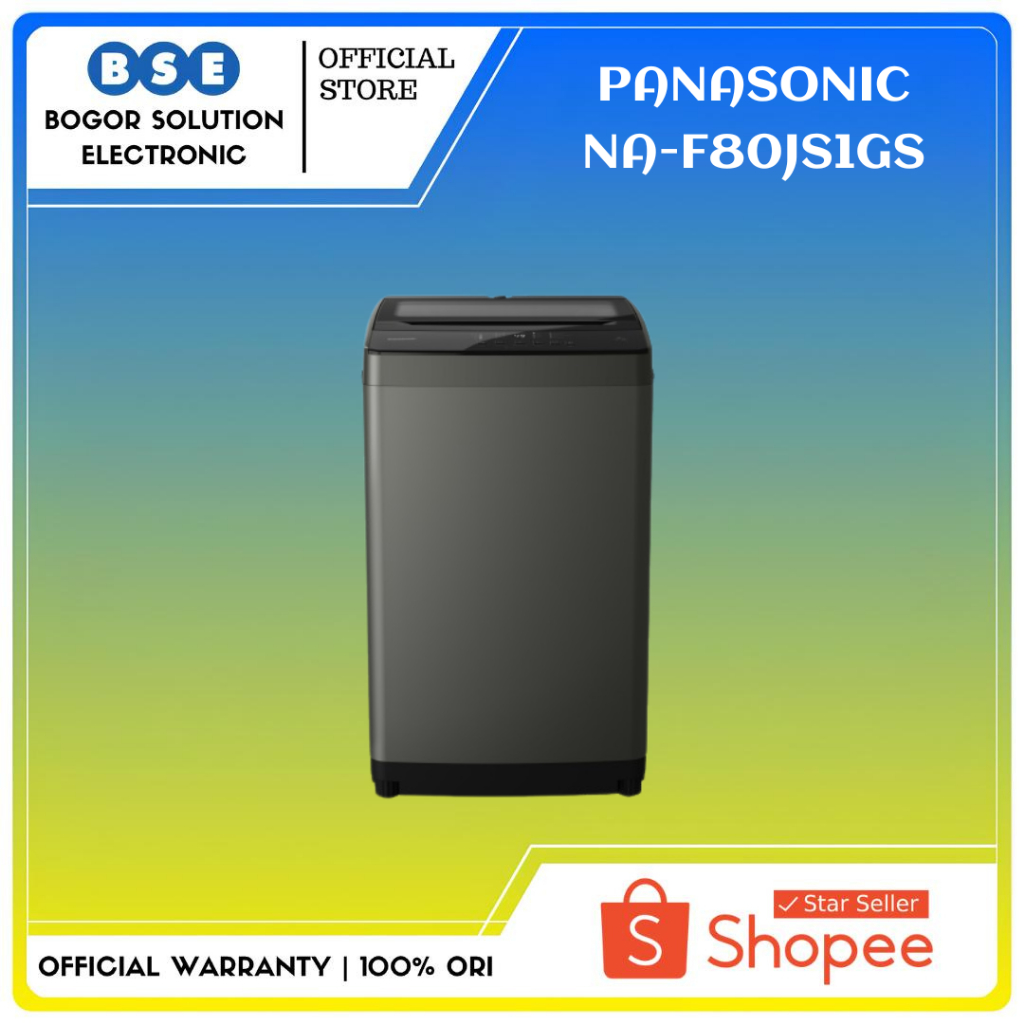 Panasonic NA-F80JS1GSG Mesin Cuci