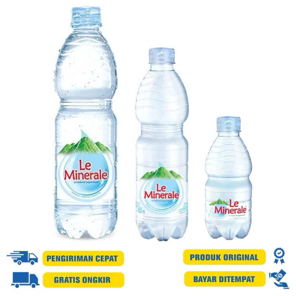 

LE MINERALE KARTON 330 ml (24 pcs) 600 ml (24 ml)