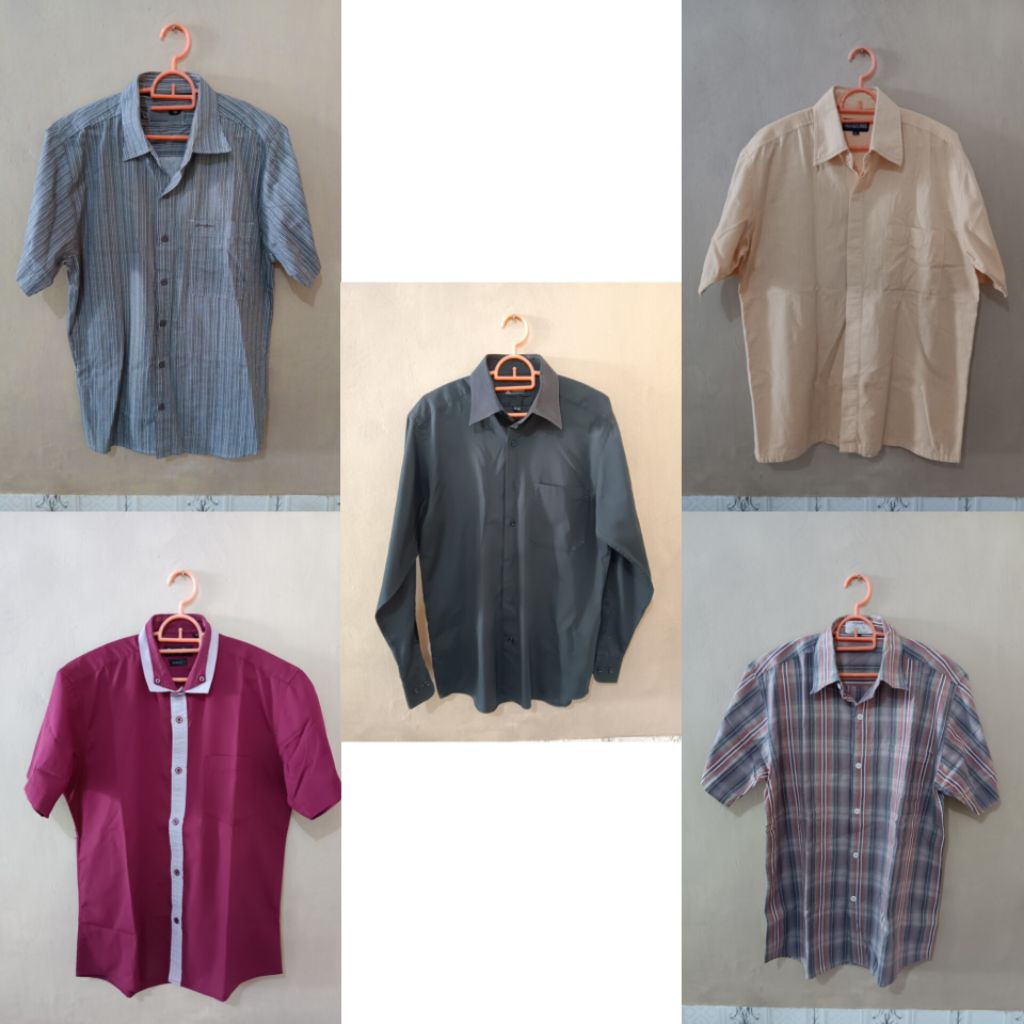 Kemeja Pria Lengan Pendek Preloved