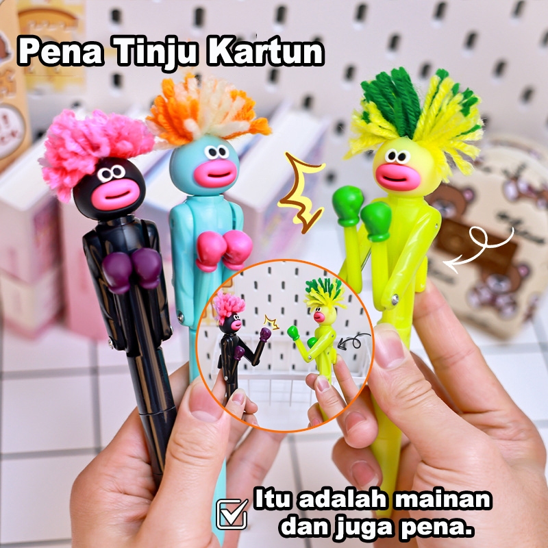 

Pulpen Lucu/Pena lucu/Pulpen Gel Motif Karakter/Bolpoin dekompresi untuk siswa sekolah dasar