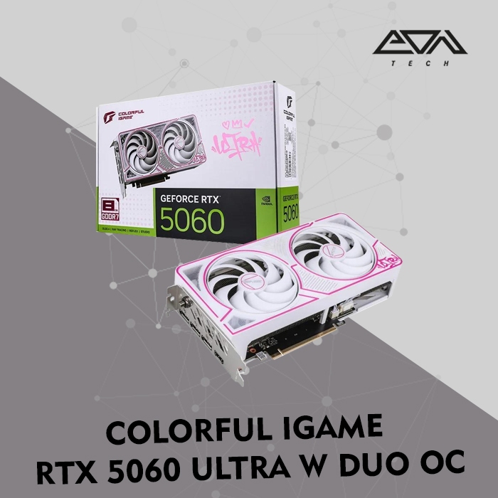 VGA Colorful iGame RTX 5060 Ultra W DUO OC 8GB -V GDDR7 RTX5060