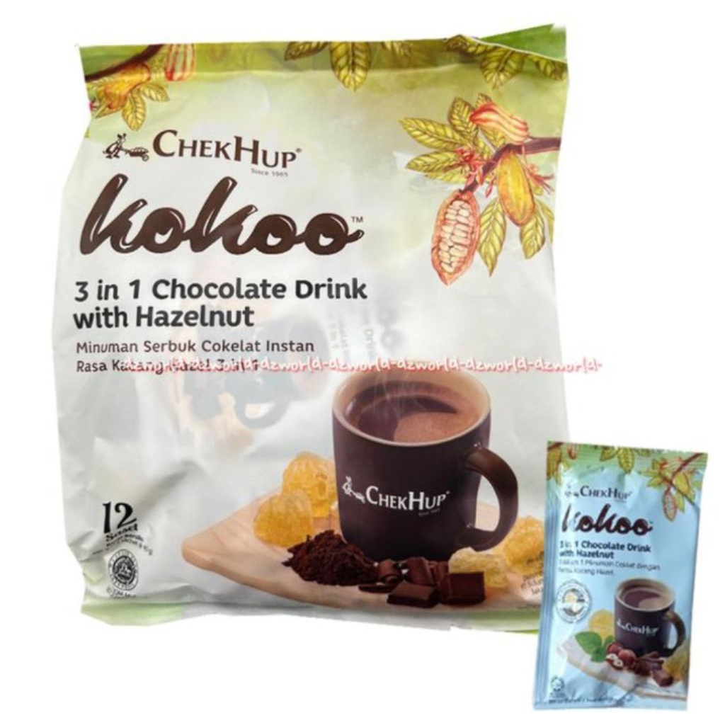 

Chec Hup Kokoo 3in1 Chocolate drink with Hazelnut