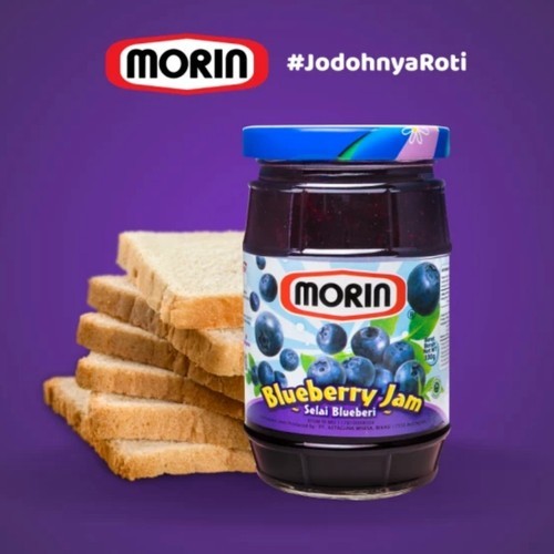 

170Gram Morin Selai Bluberi /Blueberi /Blueberry Jam For Bread /Untuk Olesan Roti Halal