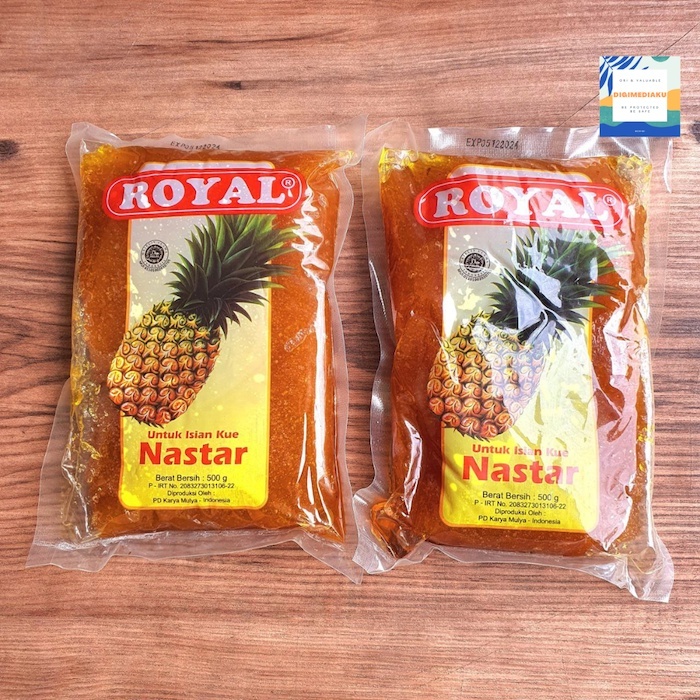 

[oddsolshop] pekanbaru/Royal Nastar Isian Kue Nastar 500GR Bahan Kue Baking Mix Selai Olesan Roti