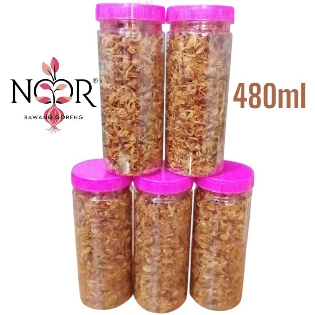 

Bawang Goreng NOOR Premium kualitas A 480ML