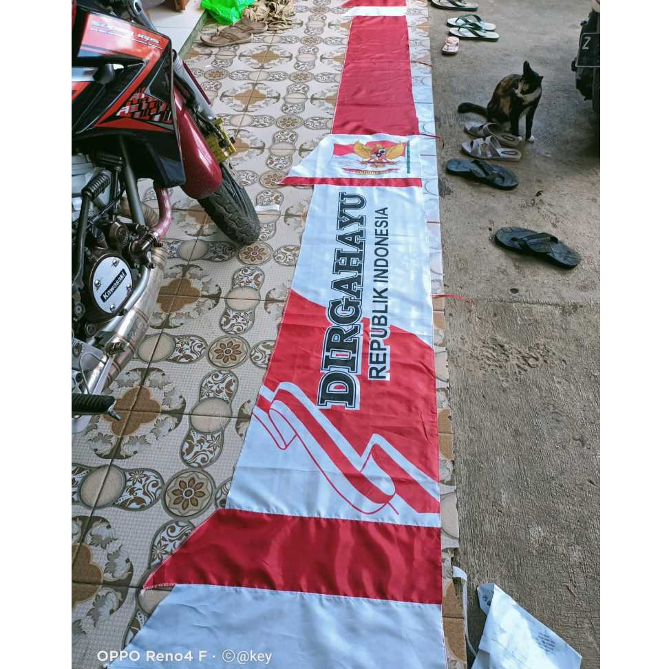 UMBUL UMBUL 3METER DIRGAHAYU UMBUL UMBUL BANDIR