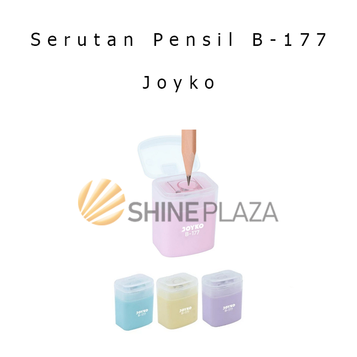 

Serutan Rautan Pensil Pastel Joyko B-177 - Pencil Sharpener Joyko