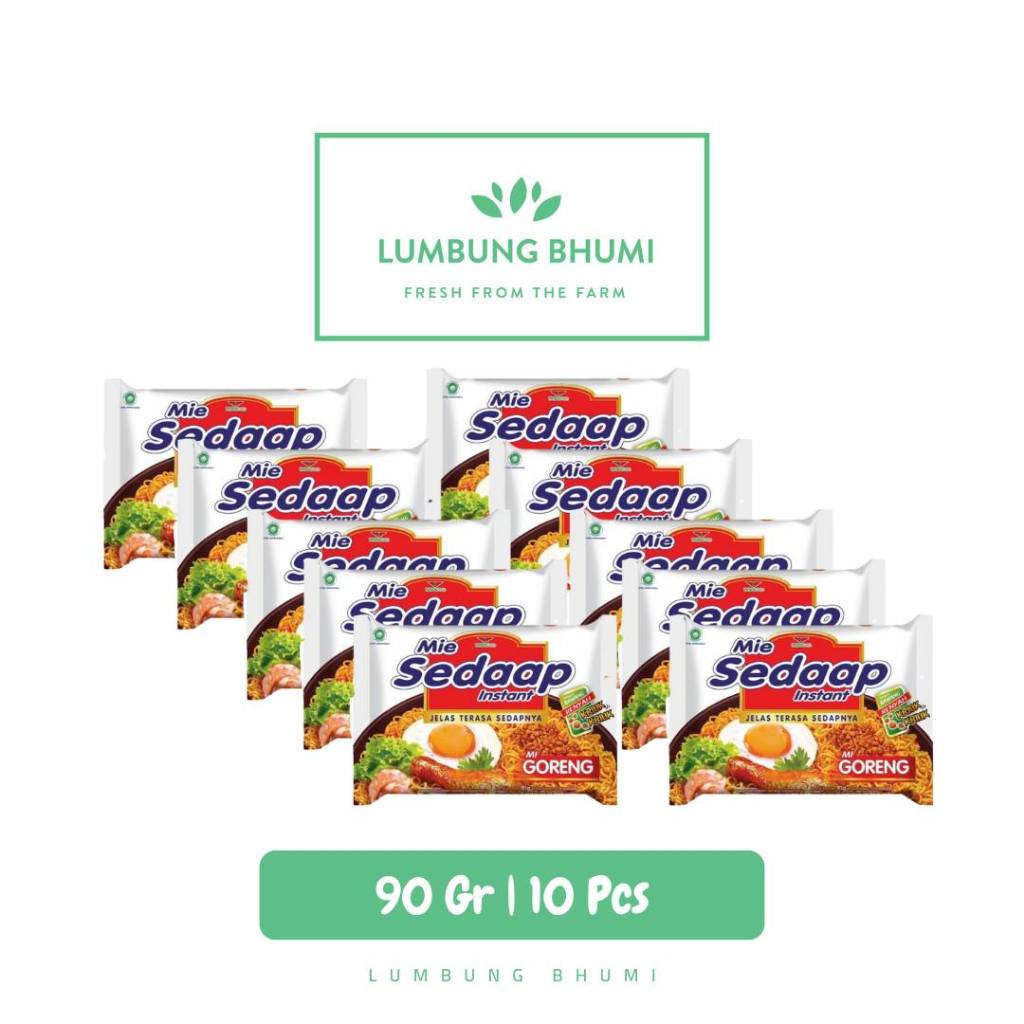 

MIE SEDAAP Mi Goreng 90 Gr Grosir 10 Pcs - Lumbung Bhumi