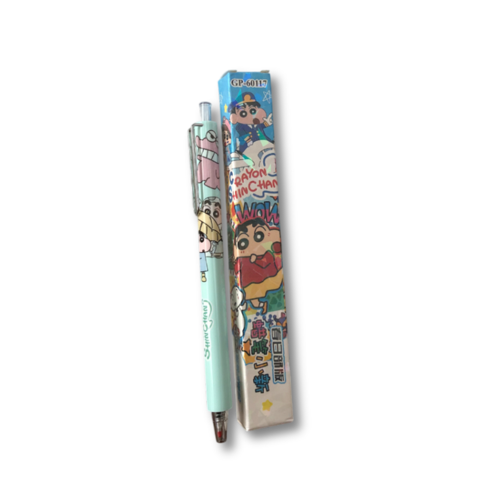 

Crayon Shinchan Pen, Pulpen Pena Cetek Lucu Imut Desain Karakter Kartun Anak Sinchan Warna Biru, Alat Tulis Sekolah Alat Tulis Kantor