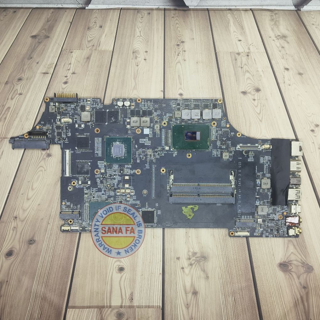 Motherboard mobo MSI GL63 8RD Core i7-8750H NVIDIA GeForce GTX 1050 Ti