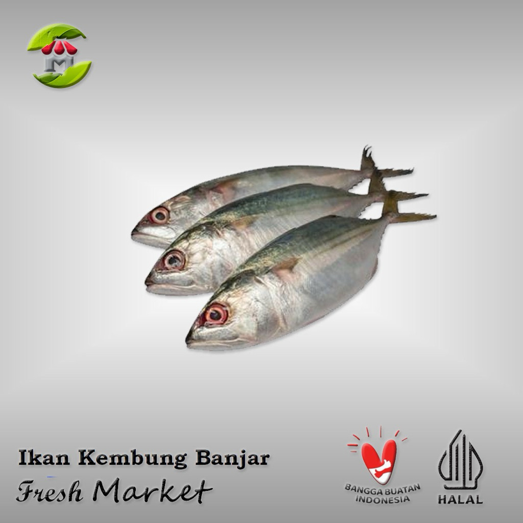 

[DEPOK] Ikan Kembung Banjar Pack 900gr - 1kg