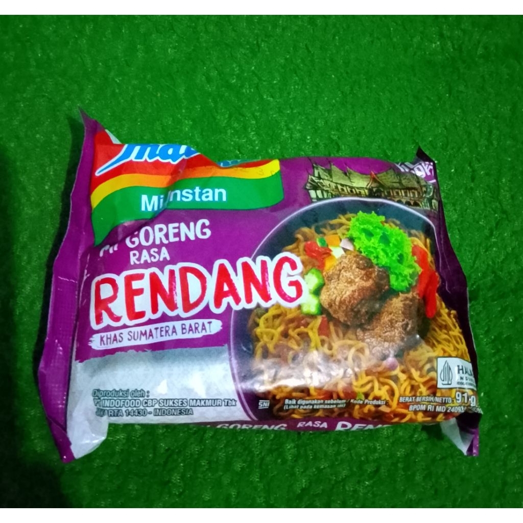 

MIE INDOMIE RENDANG 1pcs