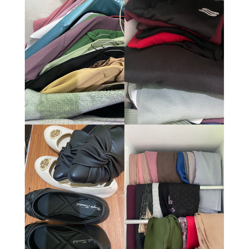 blouse celana tas kebaya sepatu