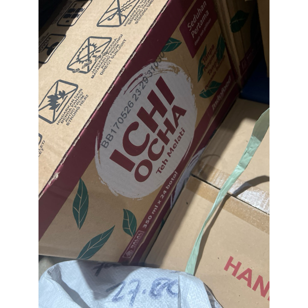 

teh kartonan ichi ocha teh pucuk