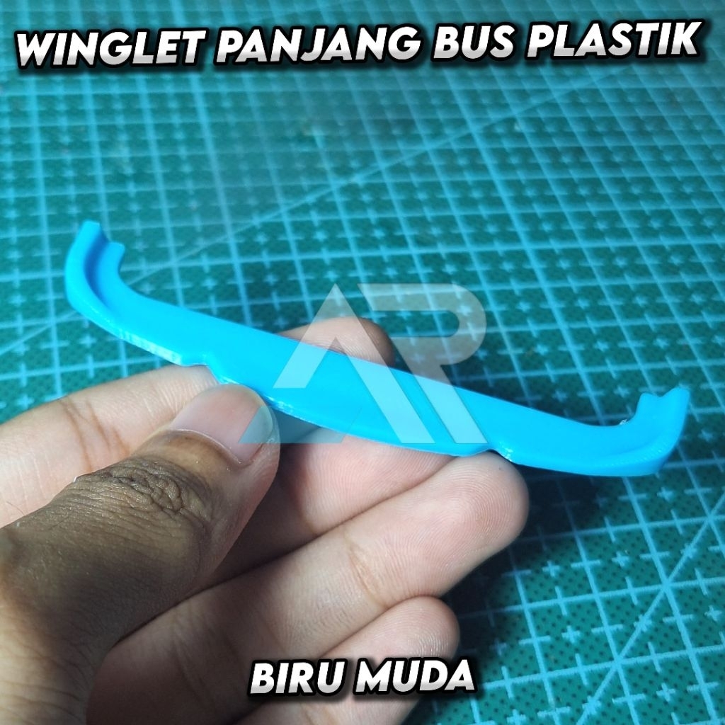 WINGLET PANJANG BUS PLASTIK