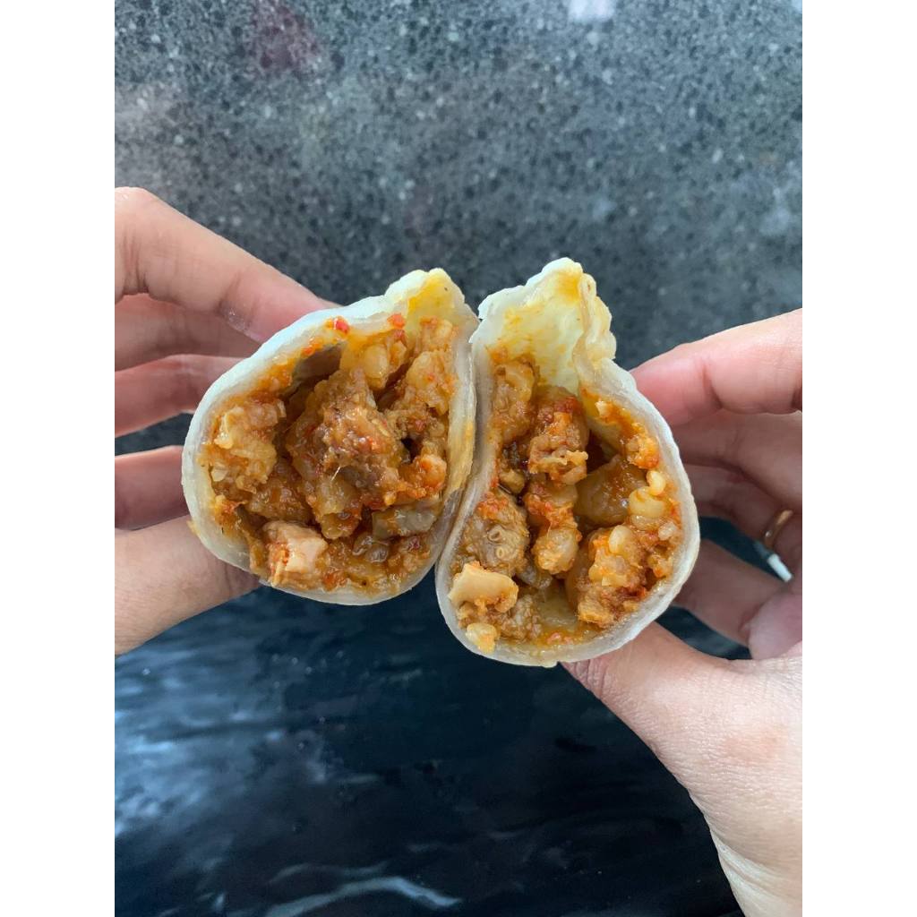 

Kolosal Cireng Berisi "JANDO PEDAS" Varian ukuran "Mini Sedang Jumbo".