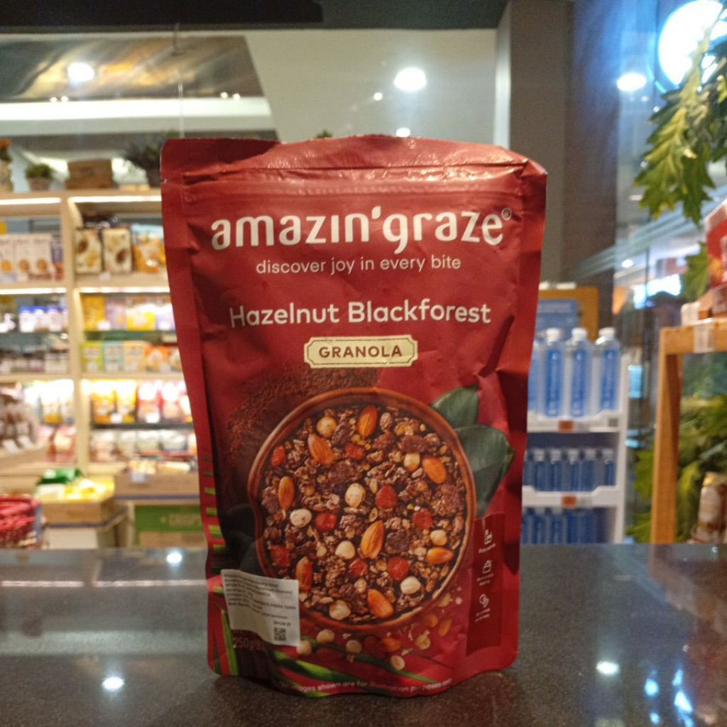 

Hazelnut Blackforest Granola by Amazin'graze 250g