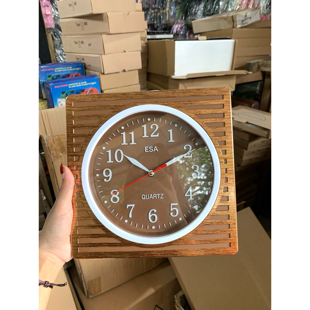 Jam dinding Unik 481 Jam Dinding Kotak /Jam dinding Mewah