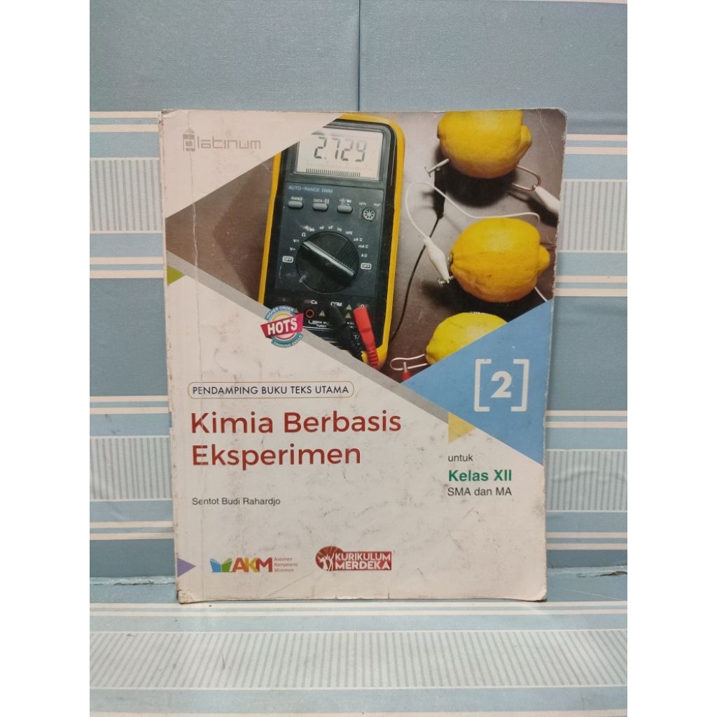 Buku kimia berbasis eksperimen 2 untuk SMA kelas 3 XII 12 kurikulum merdeka platinum