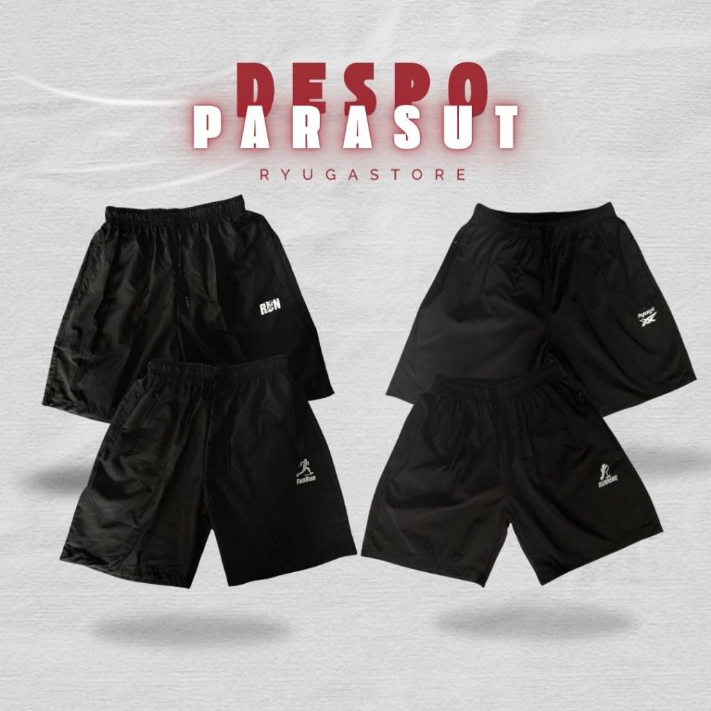 4PCS CELANA DESPO-CELANA PARASIT/PARASUT DAN CELANA DESPO STRETCH/STREET CELANA ELASTIS-CELANA OLAHR