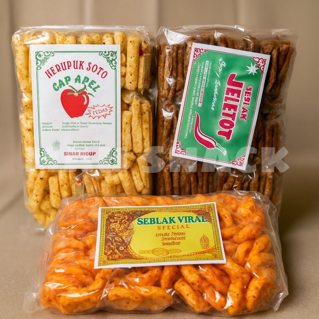 

ANEKA MACAM KERUPUK PEDAS | SEBLAK VIRAL | SEBLAK JELETOT | KERUPUK APEL