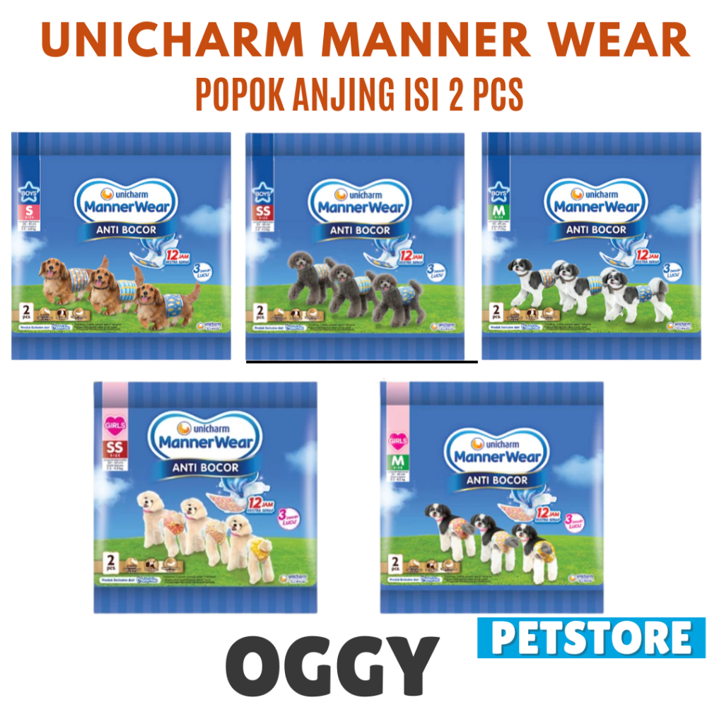 POPOK UNICHARM MANNER WEAR ISI 2