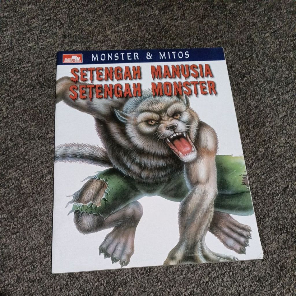 Buku Pengetahuan Monster dan Mitos Setengah Manusia