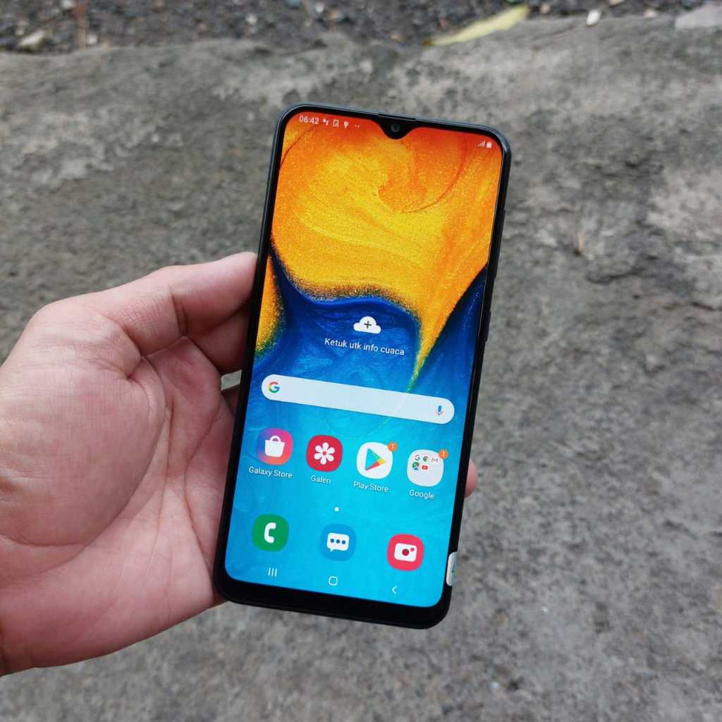 SAMSUNG A20 RAM 3/32 SECOND SEKEN SECOND NORMAL MURAH