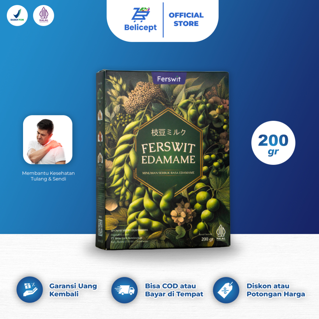 

Ferswit Susu Edamame Jepang 200 Gram
