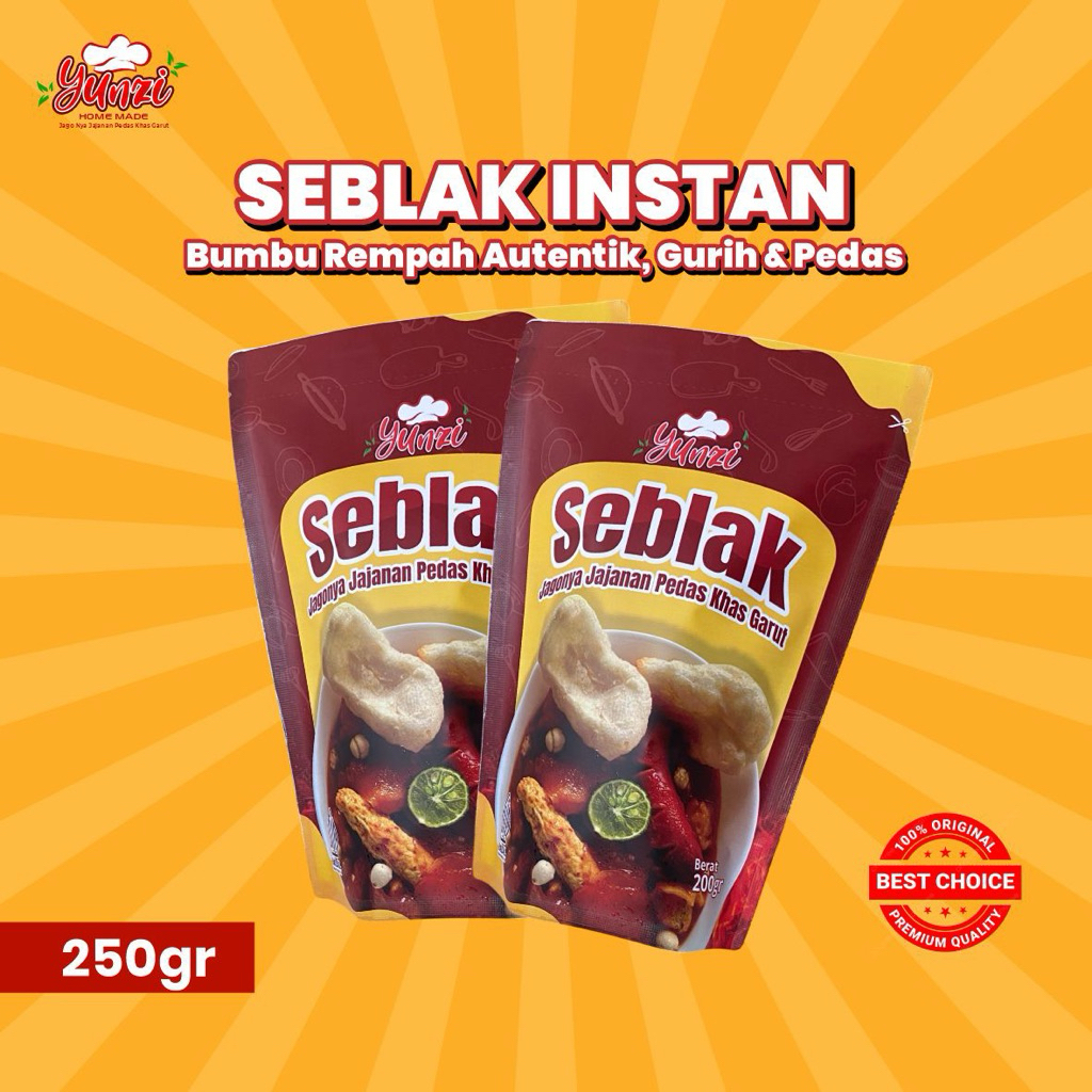 

Yunzi - Seblak Instan - Seblak Instan Rempah - Seblak Instan Khas Garut