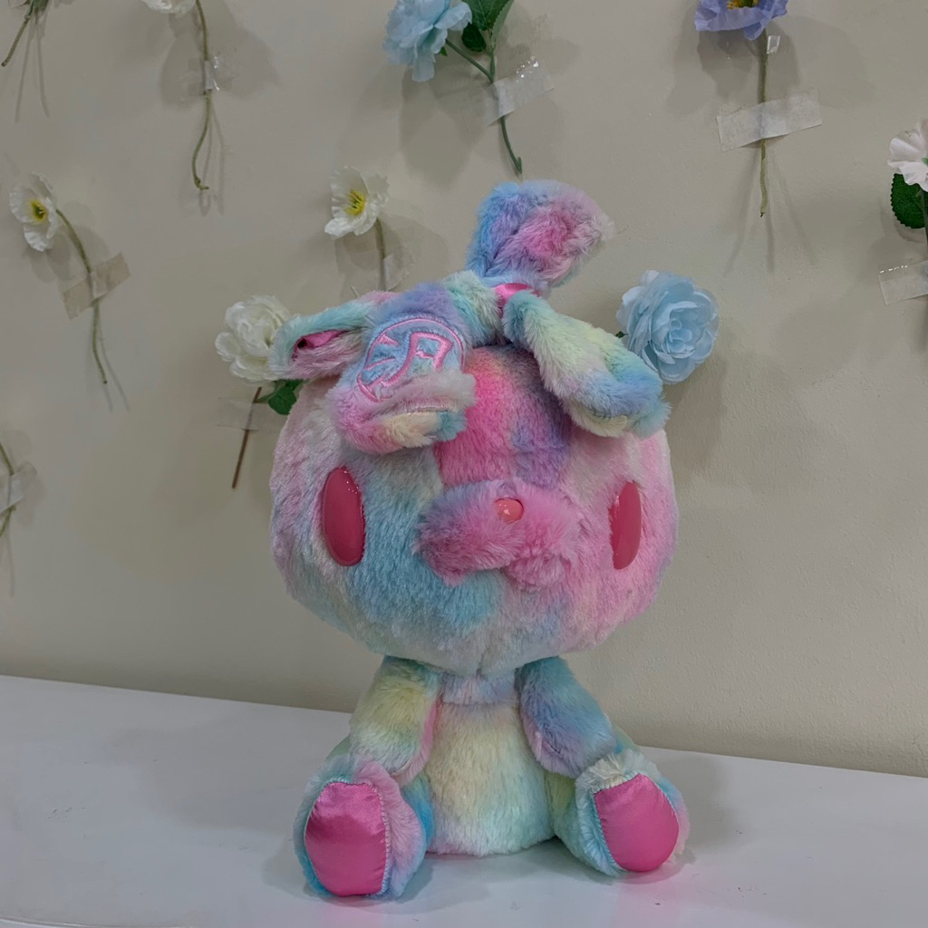 Chax GP Gloomy Rabbit Rainbow Plush Original Taito