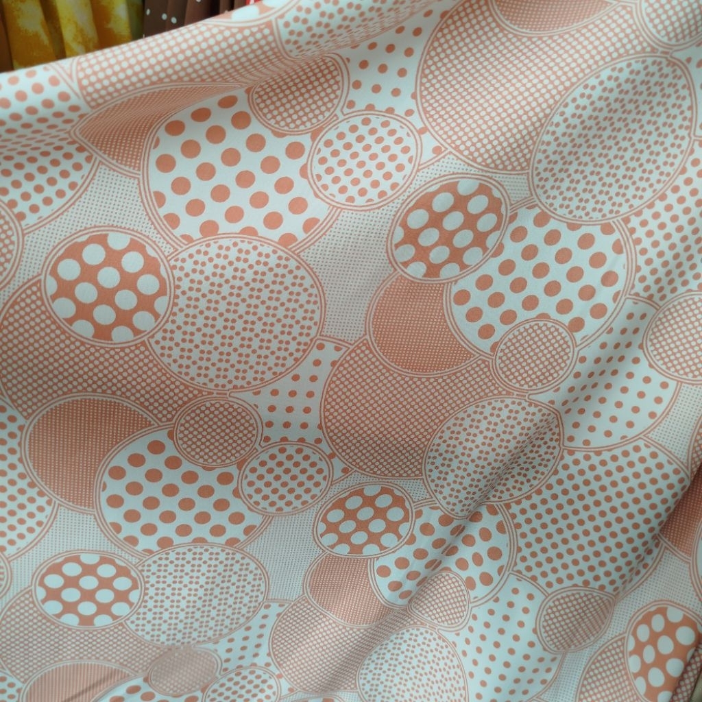 Bahan Wolfis Motif - Kain Wolfis Import - Bahan Wolfis - Kain Wolfis - Kain Meteran - Bahan Eceran -