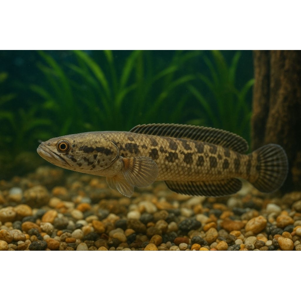 ikan channa limbata Wc 8-12 cocok untuk pemula