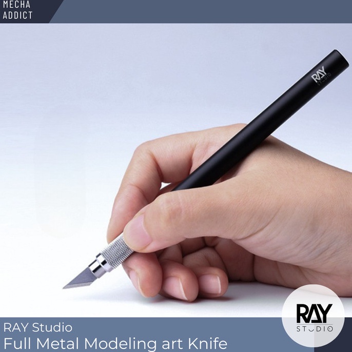 KODE N74T Ray Studio Full Metal Handle Modeling Art Knife  Cutter Gundam Model kit