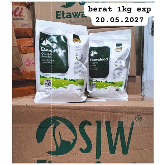 

BISA COD ETAWAFOOD - Susu Kambing Etawa Bubuk 1 kg - Susu Kambing Etawa Bubuk 500 mg - Etawa Food