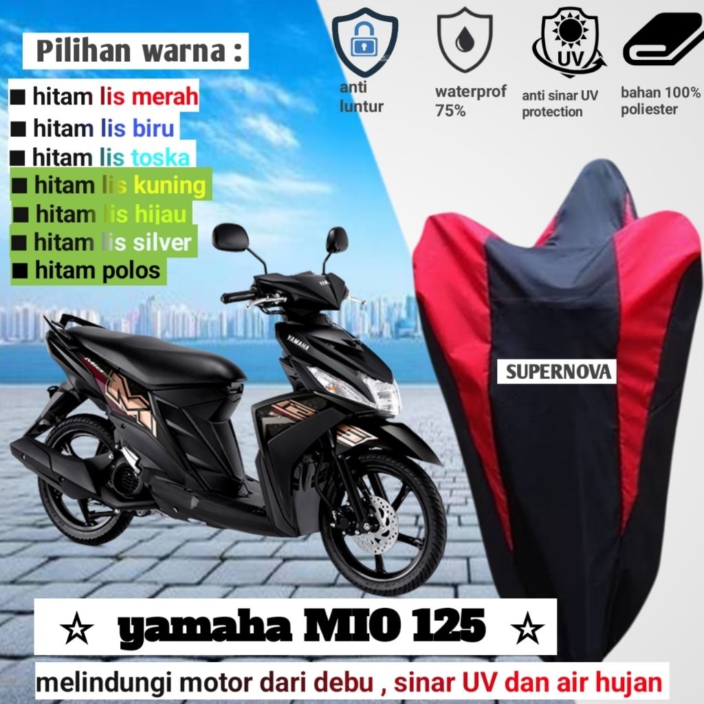 cover/selimut body motor yamaha MIO M3 cover motor anti air waterprof